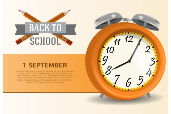 Back to School Poster Design with Alarm: A Practical Tool for Smooth Transitions