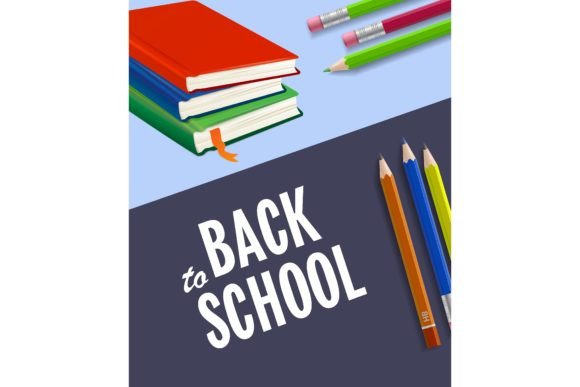 Back to School Poster Design with Notebo