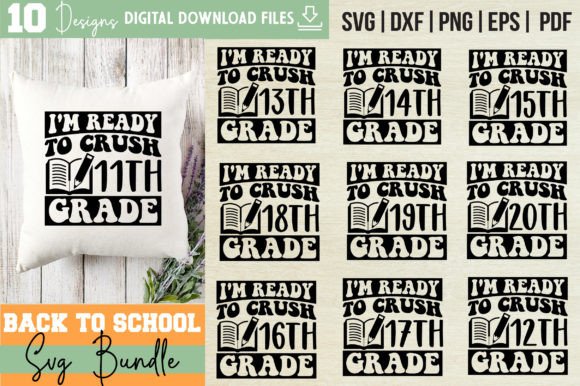 Back to School SVG Bundle Vol-4: Creative, Ready-to-Use Designs for Educators, Crafters & Small Business Owners