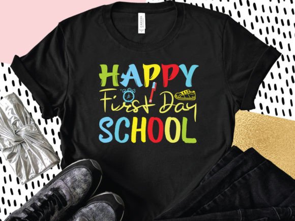 Back to School T-shirt 08: Typography-Driven Design Ready for Real Use