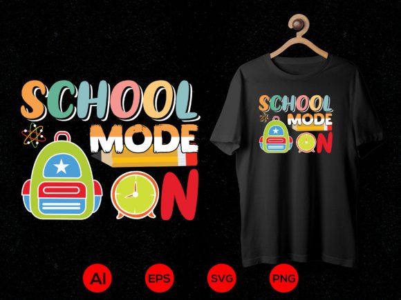 Back to School T-shirt Design 60