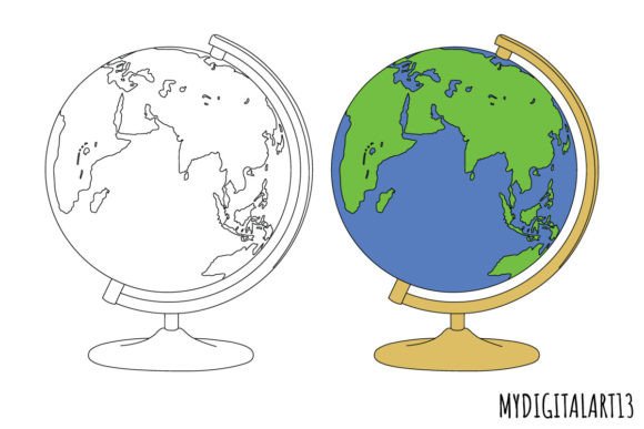 Globe Clipart & Back to School Clipart: Practical, High-Resolution Assets for Real Creative Work