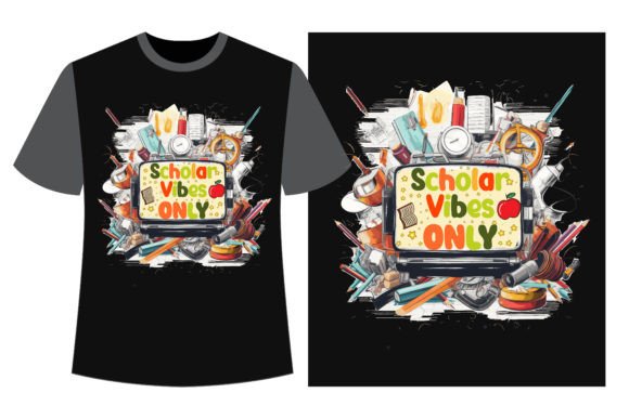 Scholar Vibes Only Back to School Shirt