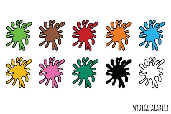 Spots Clipart & Back to School Clipart: High-Quality, Transparent PNGs for Creative Projects