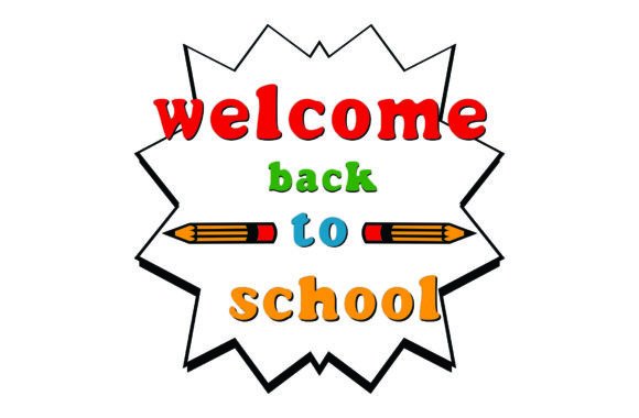 Welcome Back to School Graphic Design